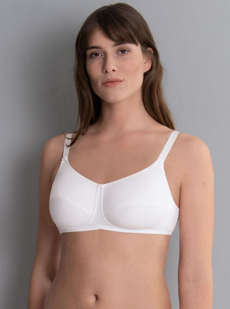 Allie Mastectomy Bra - White