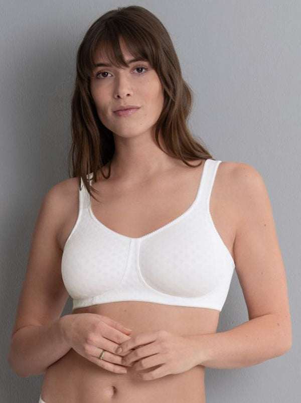 Lisa Mastectomy Bra - White