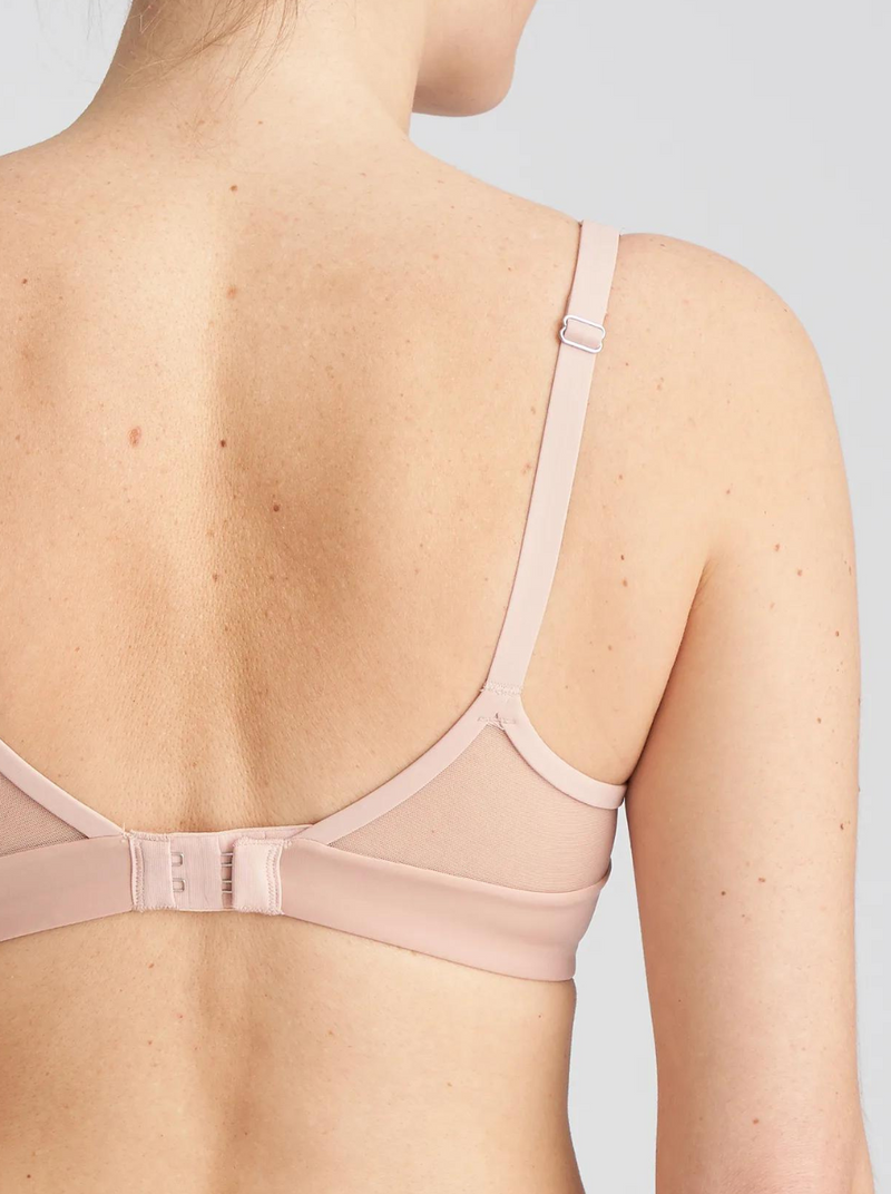 Louie Balcony Bra - Powder Rose