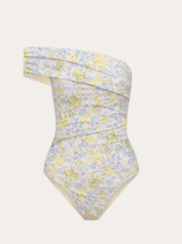 Forget Me Not One-Shoulder Swimsuit