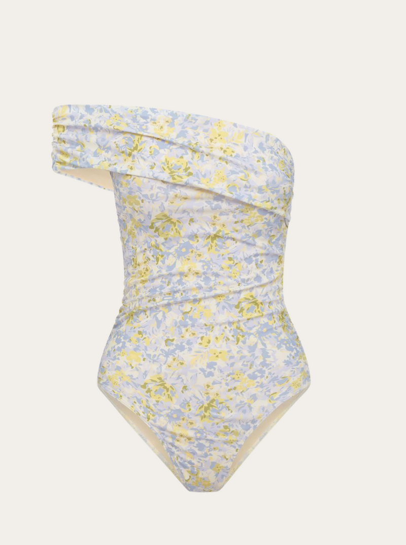 Forget Me Not One-Shoulder Swimsuit