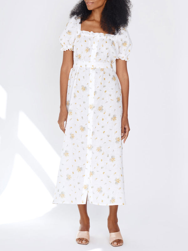 Brigitte Midi Dress - Mimosa