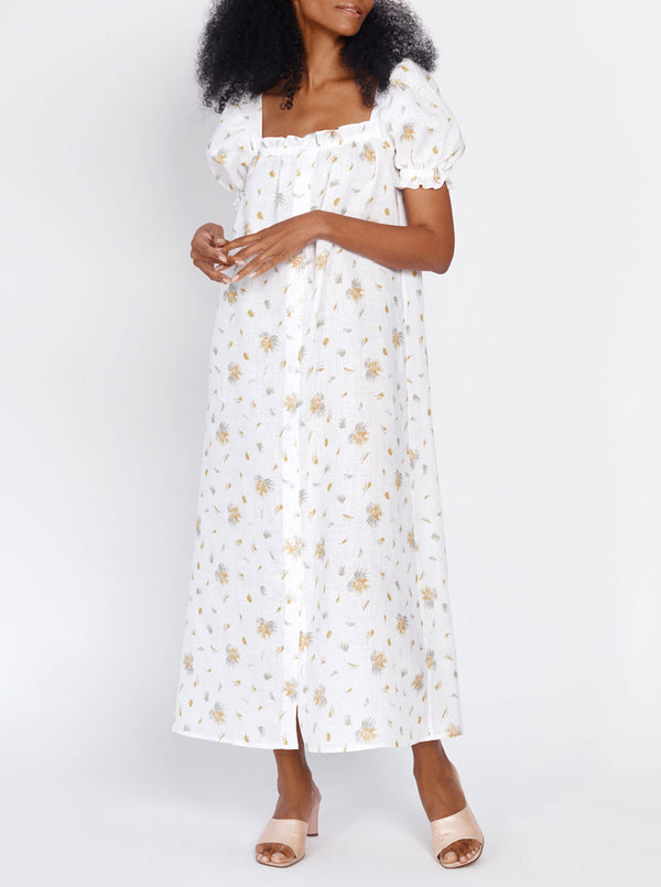 Brigitte Midi Dress - Mimosa